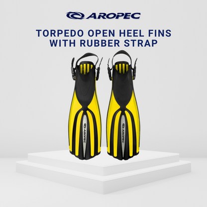 Aropec F-GY07 Torpedo Open Heel Fins