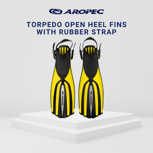 Aropec F-GY07 Torpedo Open Heel Fins