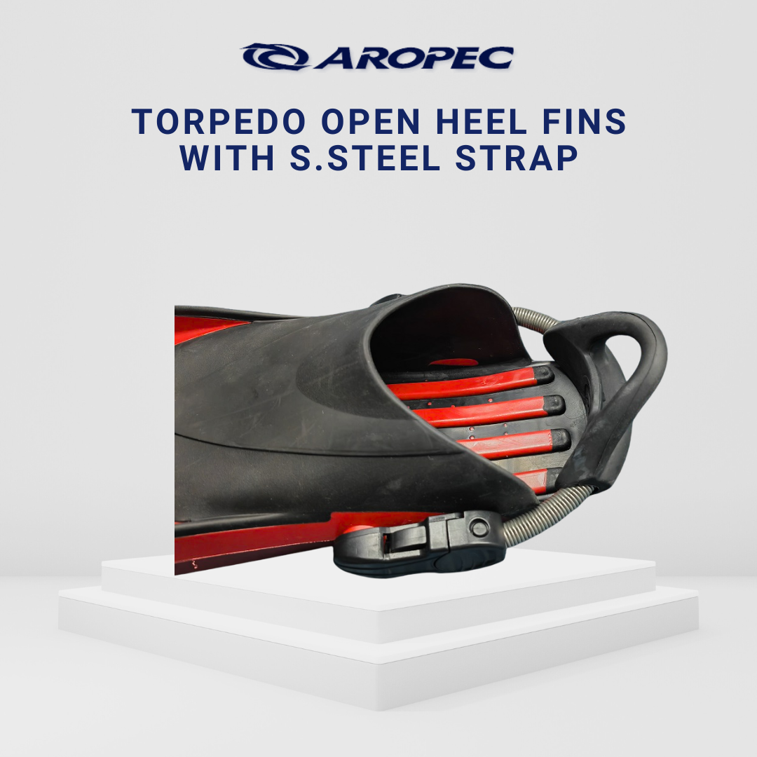 Aropec F-GY07 Torpedo Open Heel Fins