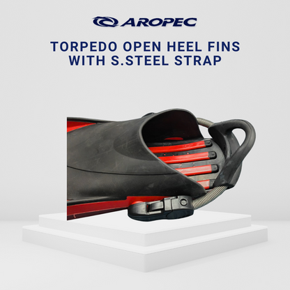 Aropec F-GY07 Torpedo Open Heel Fins