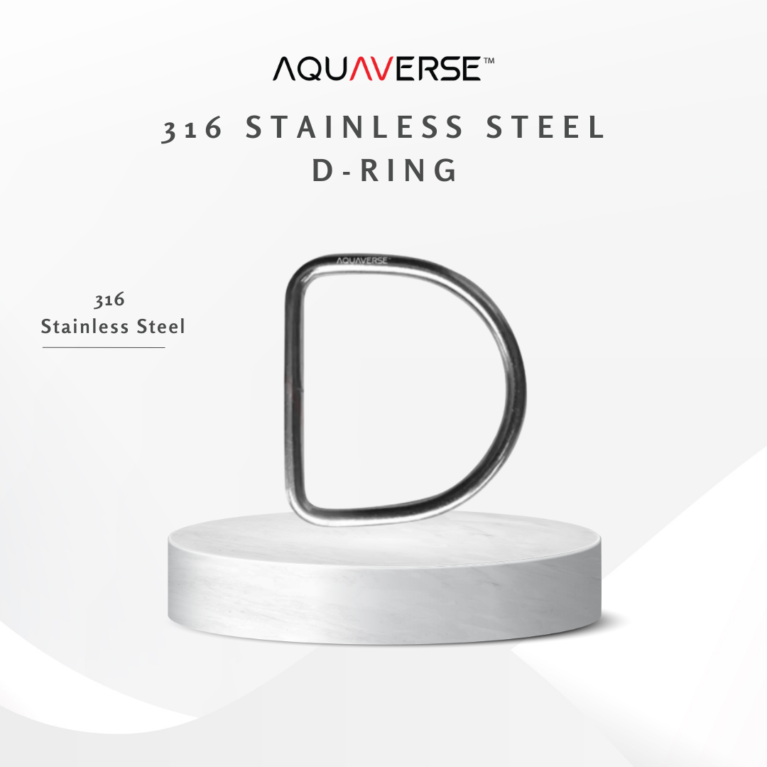 Aquaverse 316 Stainless Steel D-Ring