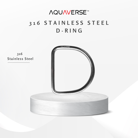 Aquaverse 316 Stainless Steel D-Ring