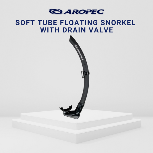 Aropec TPR Floating Snorkel with Purge Valve