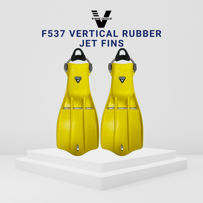 Vdive F537 Rubber Jetfin with Adjustable Spring Strap