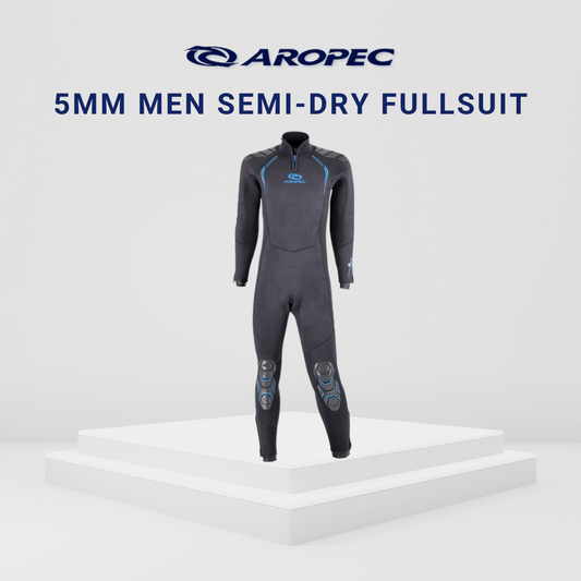Aropec Men 5mm Semi-Dry Fullsuit