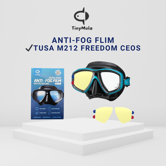Tinymola Anti-Fog Flim For Tusa M212 Freedom Ceos Mask