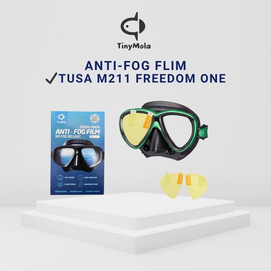 Tinymola Anti-Fog Flim For Tusa M211 Freedom One Mask