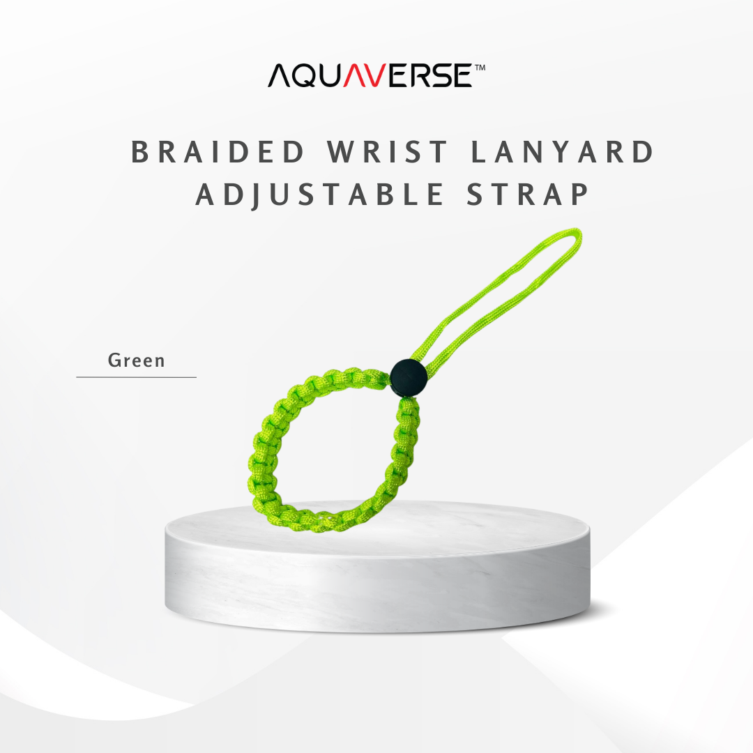 Aquaverse Handmade Braided Wrist Lanyard