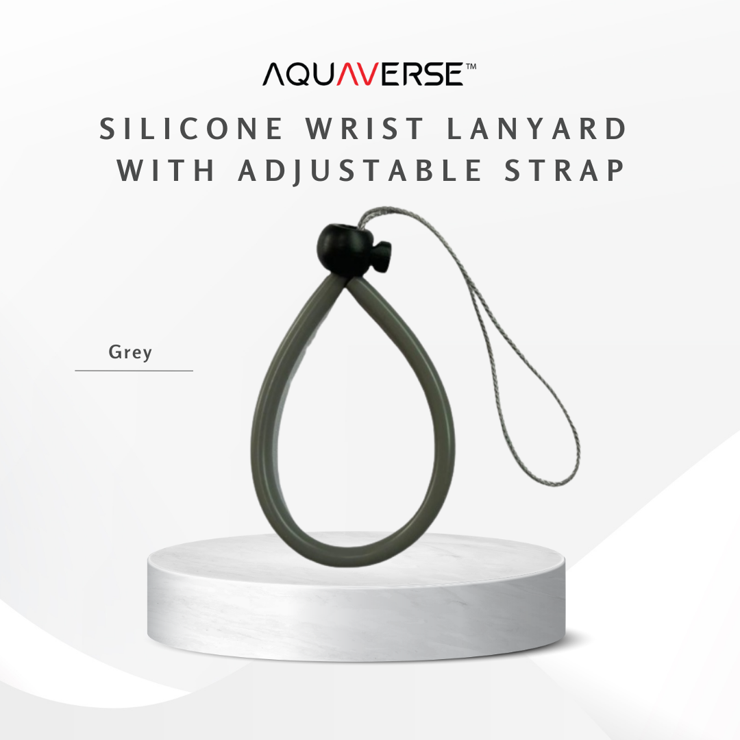 Aquaverse Silicone Wrist Lanyard