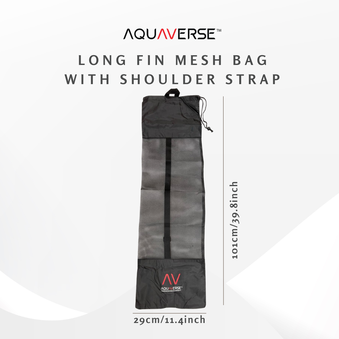Aquaverse Long Fin Mesh Bag