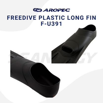 Aropec F-U391 Freedive Plastic Long Fins