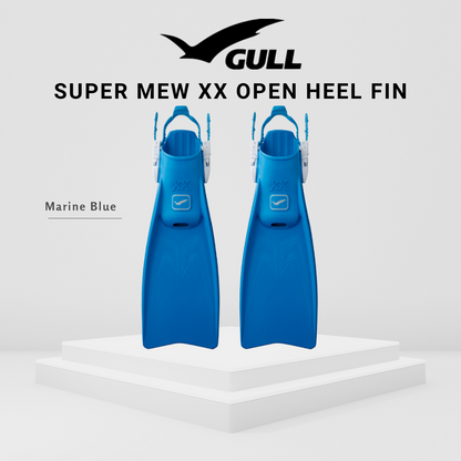 Gull Super Mew XX Open Heel Fins