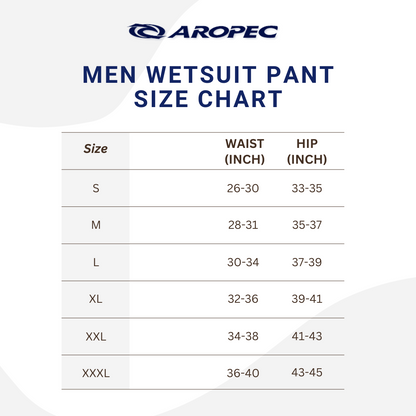 Aropec Men 1.5mm Neoprene Wetsuit Pant