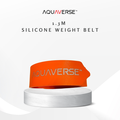 Aquaverse 1.3m Freediving Silicone Weight Belt