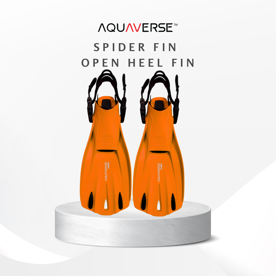 Aquaverse Spider Open Heel Fins