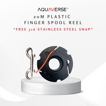 Aquaverse 20m Plastic Spool Reel