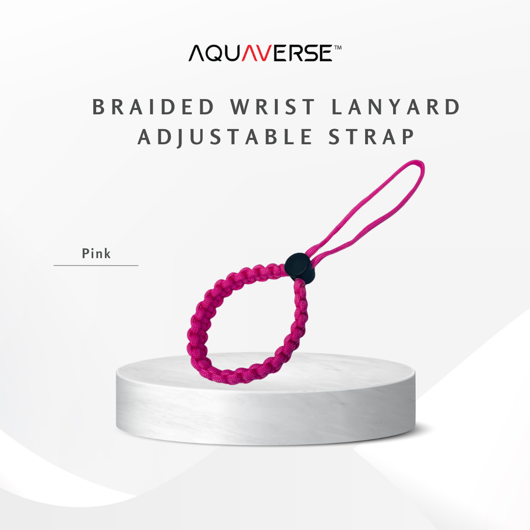 Aquaverse Handmade Braided Wrist Lanyard