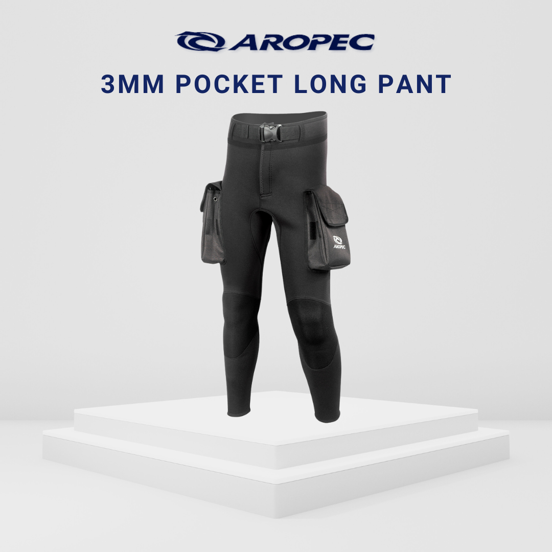 Aropec Men 3mm Neoprene Pocket Pants