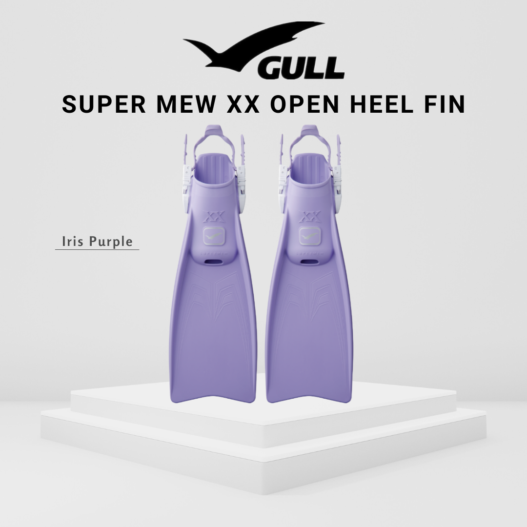 Gull Super Mew XX Open Heel Fins