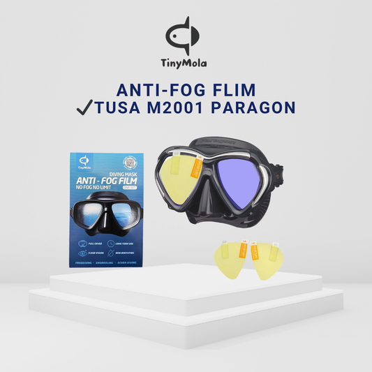 Tinymola Anti-Fog Flim For Tusa M2001 Paragon Mask