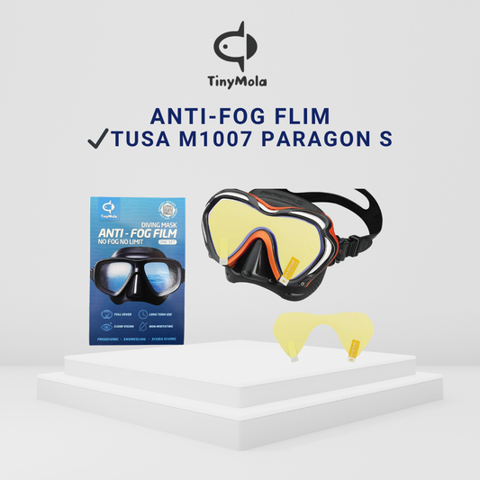 Tinymola Anti-Fog Flim For Tusa M1007 Paragon S Mask