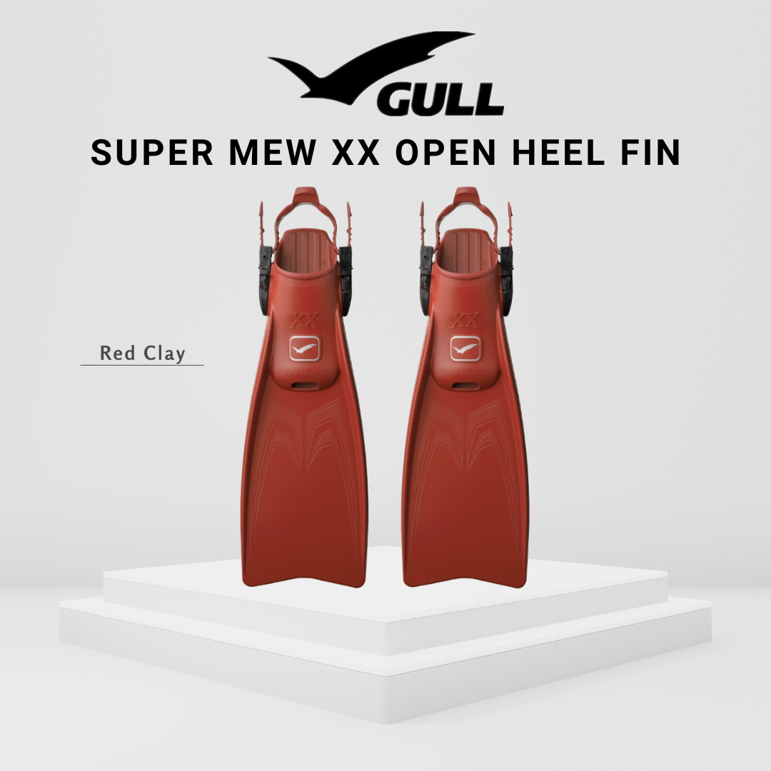 Gull Super Mew XX Open Heel Fins