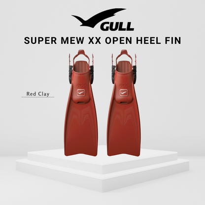 Gull Super Mew XX Open Heel Fins