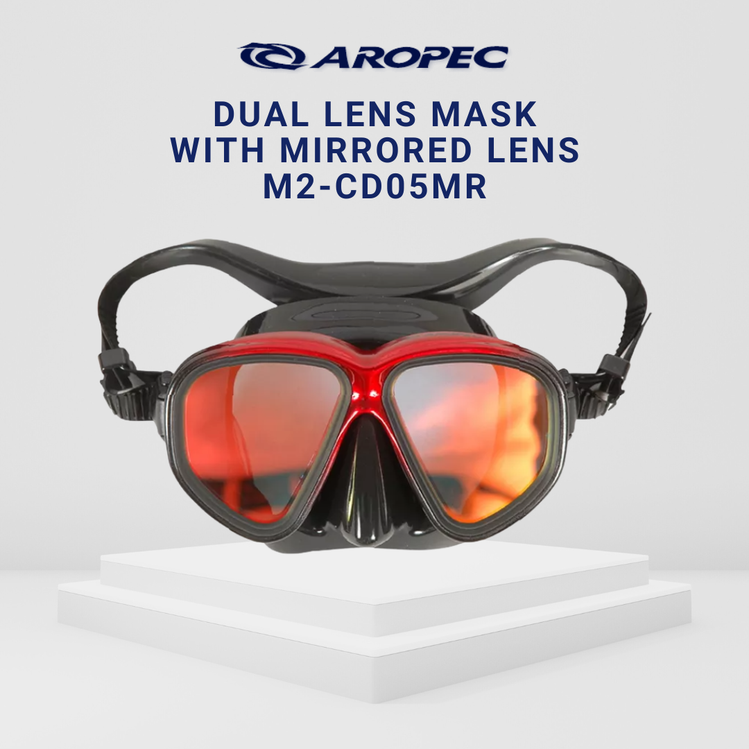 Aropec CD05MR Mirrored Dual Lens Mask