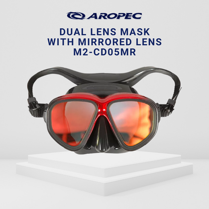 Aropec CD05MR Mirrored Dual Lens Mask