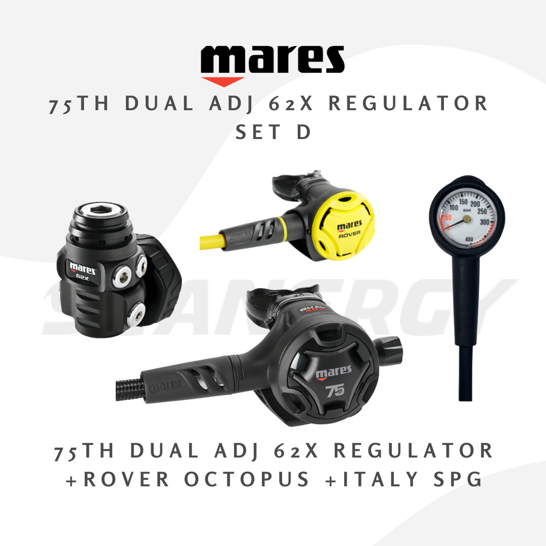 Mares Dual Adj 62X 75周年限量版