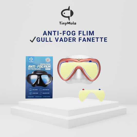 Tinymola Anti-Fog Flim For Gull Vader Fanette Mask