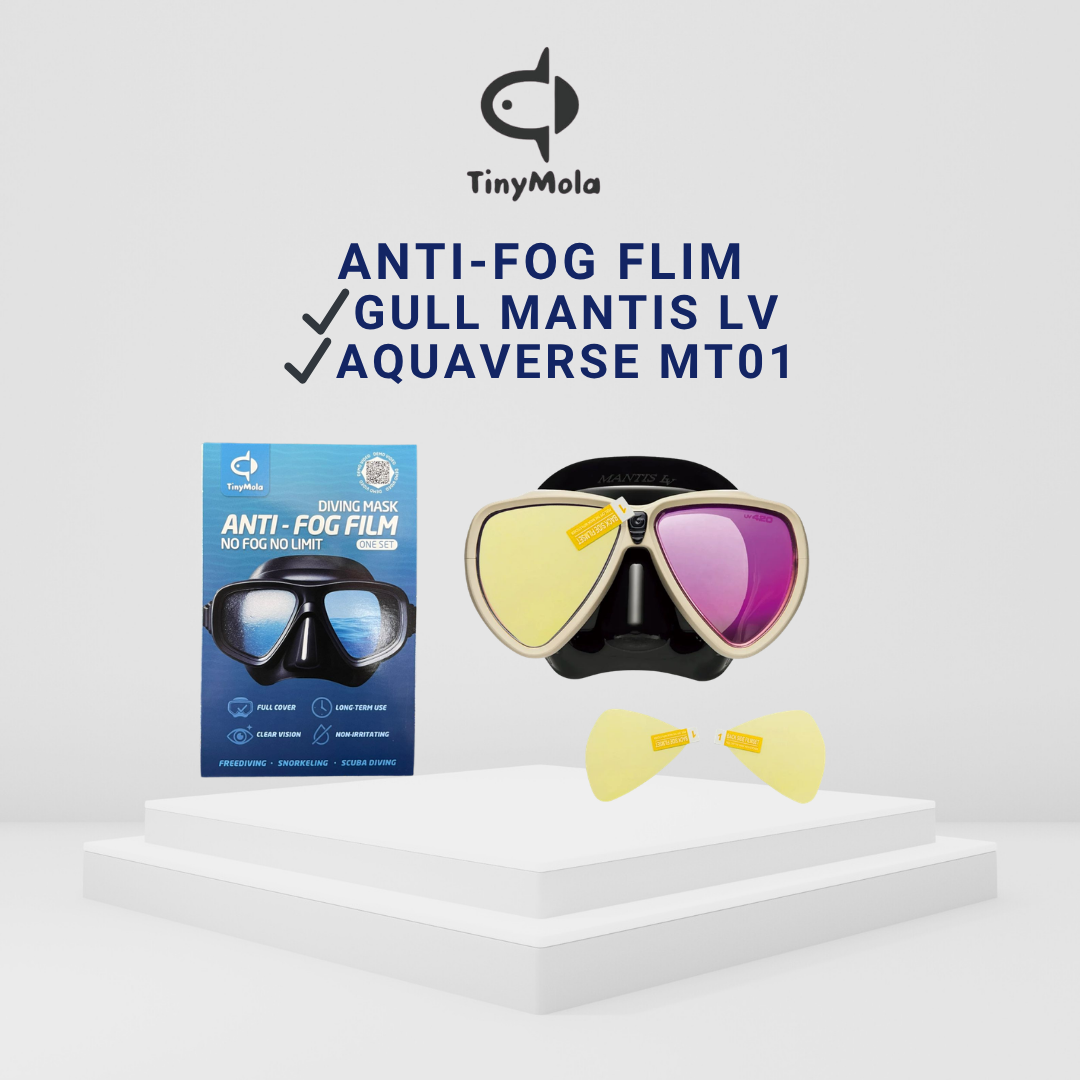 Tinymola Anti-Fog Flim For Gull Mantis LV Mask