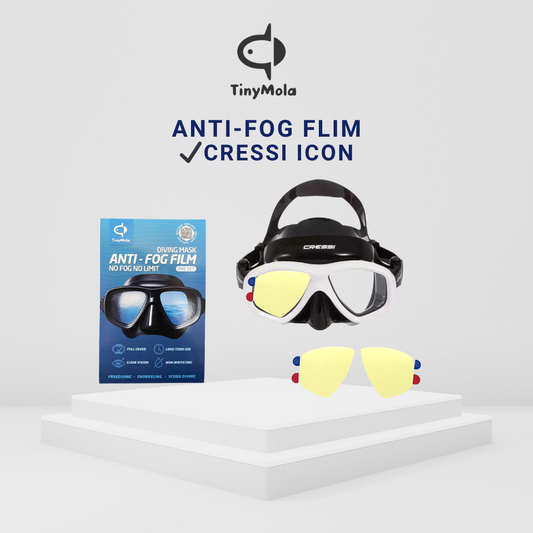 Tinymola Anti-Fog Flim For Cressi Icon Mask