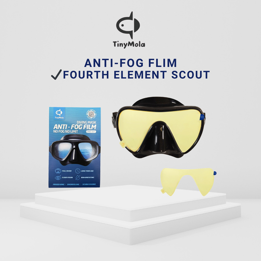 Tinymola Anti-Fog Flim For Fourth Element Scout Mask