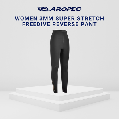 Aropec Women 3mm Super Stretch Neoprene Freediving Reverse Suit