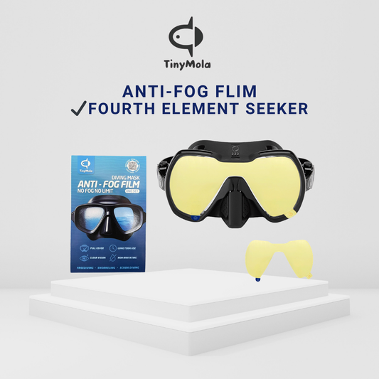 Tinymola Anti-Fog Flim For Fourth Element Seeker Mask