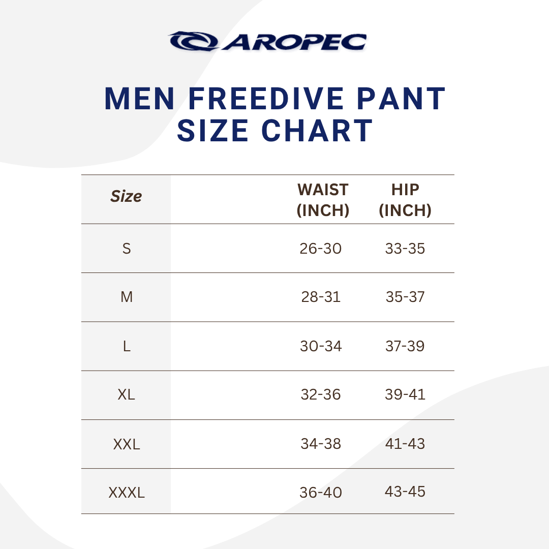 Aropec Men 3mm Super Stretch Neoprene Freediving Reverse Suit