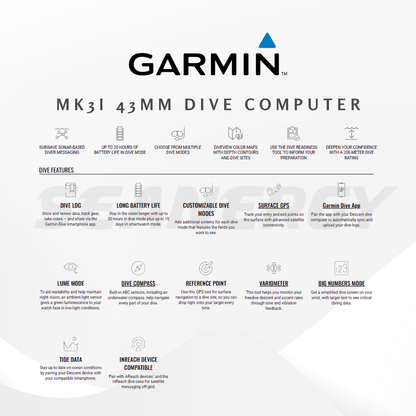 Garmin Descent MK3i Dive Computer