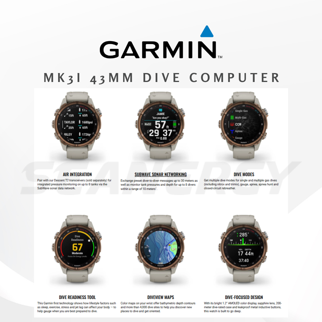Garmin Descent MK3i Dive Computer
