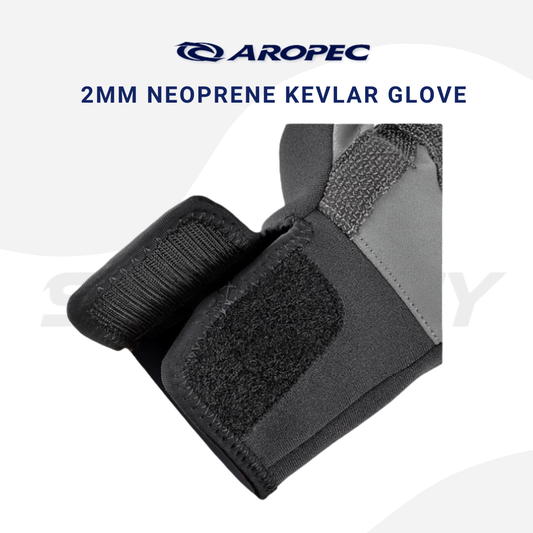 Aropec 2mm Amara Neoprene Kevlar Glove