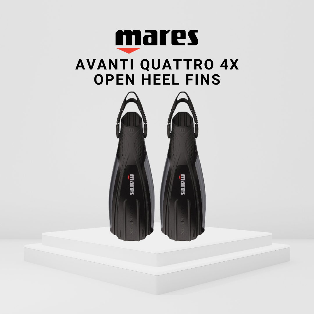 Mares Avanti Quattro 4X Open Heel Fins