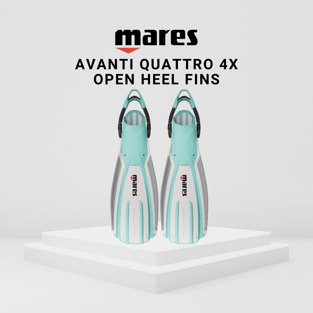 Mares Avanti Quattro 4X Open Heel Fins