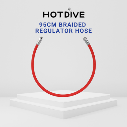 Hotdive 95cm Braided Regulator Hose