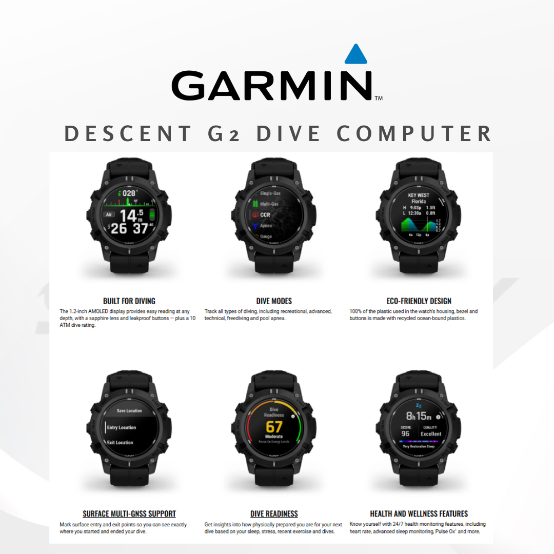 Garmin Descent G2 Dive Computer