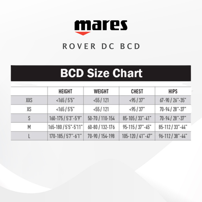 Mares Rover DC BCD