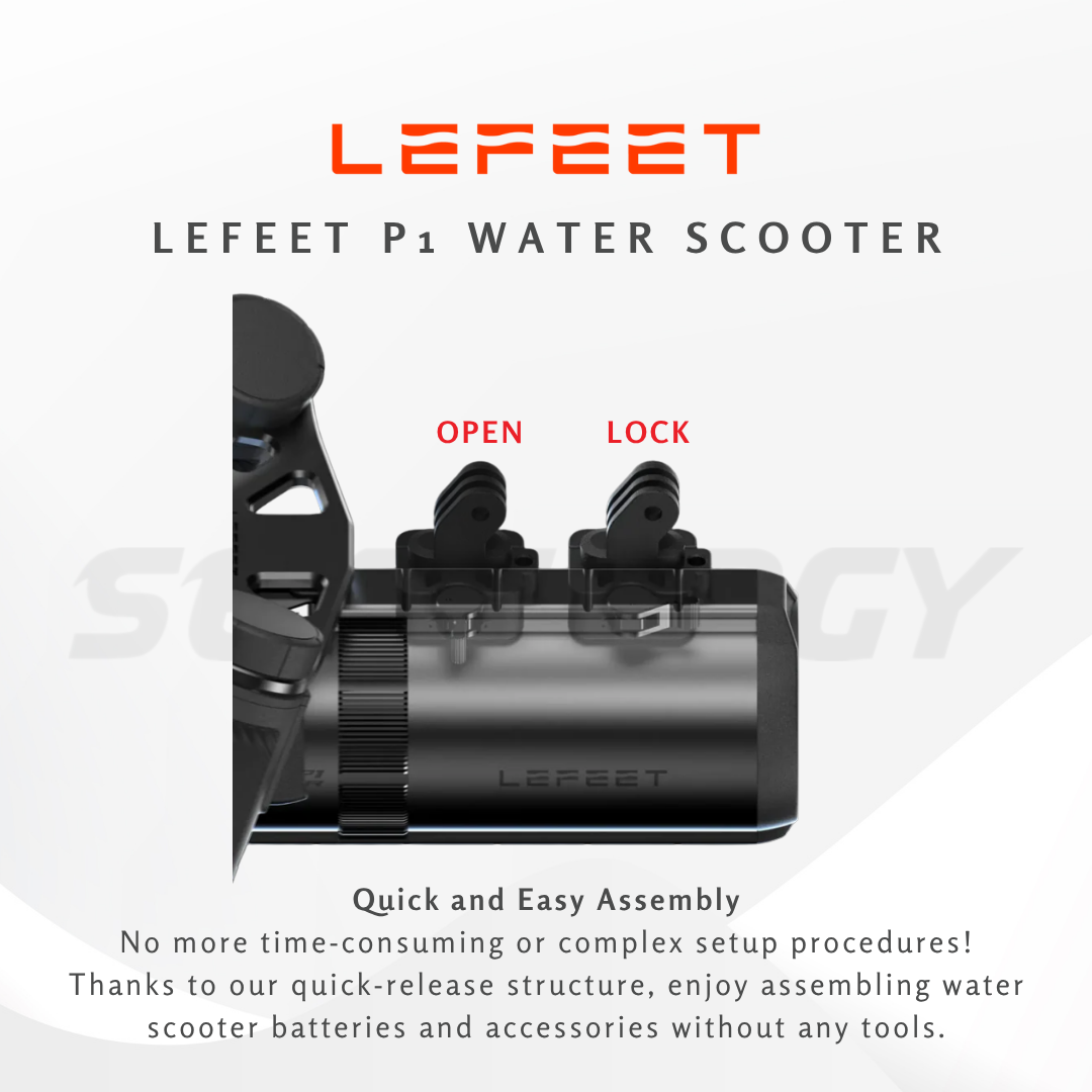 LEFEET P1 Versatile Underwater Scooter With Modular Design