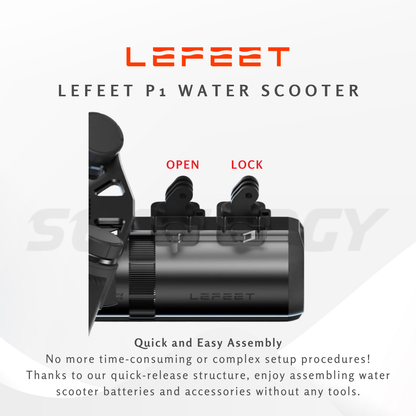LEFEET P1 Versatile Underwater Scooter With Modular Design