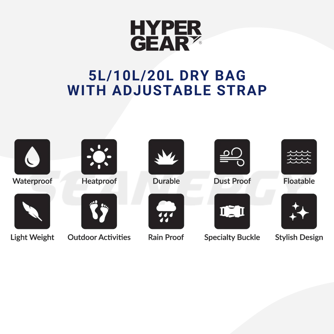 Hypergear Dry Bag 5L/10L/20L