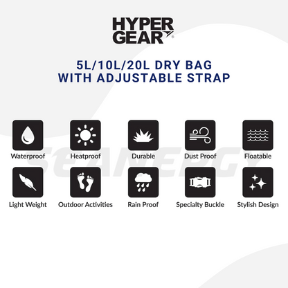 Hypergear Dry Bag 5L/10L/20L