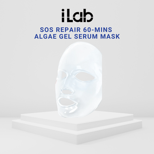 iLab Extreme Sport Marine Therapy Peptide Collagen 60-min Algae Gel Serum Mask + SOS-Repair